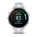 Garmin Forerunner 965 Titanium Bezel with Whitestone Case and Whitestone/Powder Gray Silicone Band 010-02809-01 фото 7