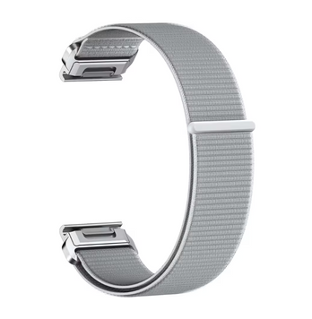 Нейлоновий ремінець QuickFit 22 mm - Gray/Silver 21043932 фото