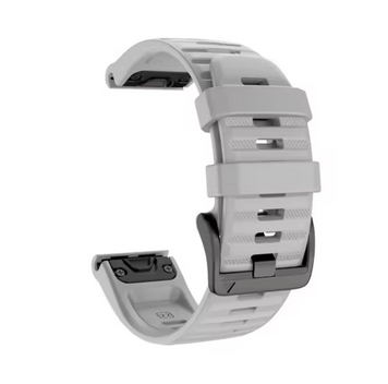 Ремінець силіконовий 22 mm QuickFit Fenix 6 - Gray 21044359 фото