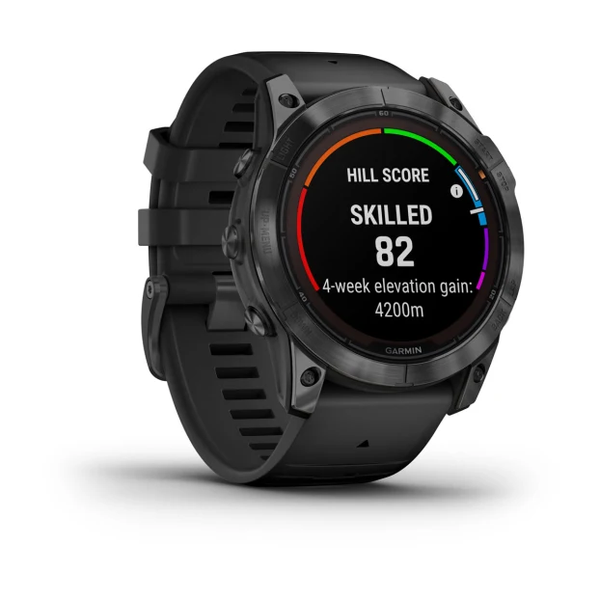 Garmin Fenix 7X Pro &ndash; Solar Edition Slate Gray with Black Band 010-02778-00 фото