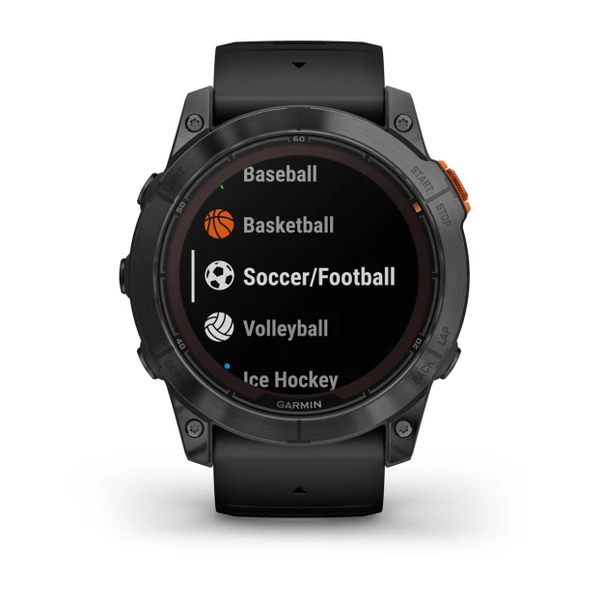 Garmin Fenix 7X Pro &ndash; Solar Edition Slate Gray with Black Band 010-02778-00 фото