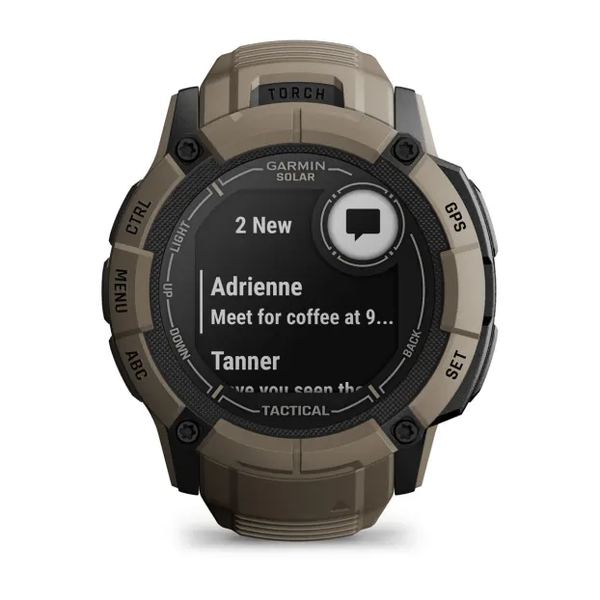 Garmin Instinct 2X Solar Tactical Coyote Tan 010-02805-12 фото