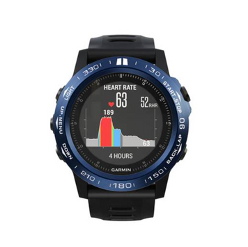 Безель Garmin Fenix 3 - Синий с белым 2AKS фото