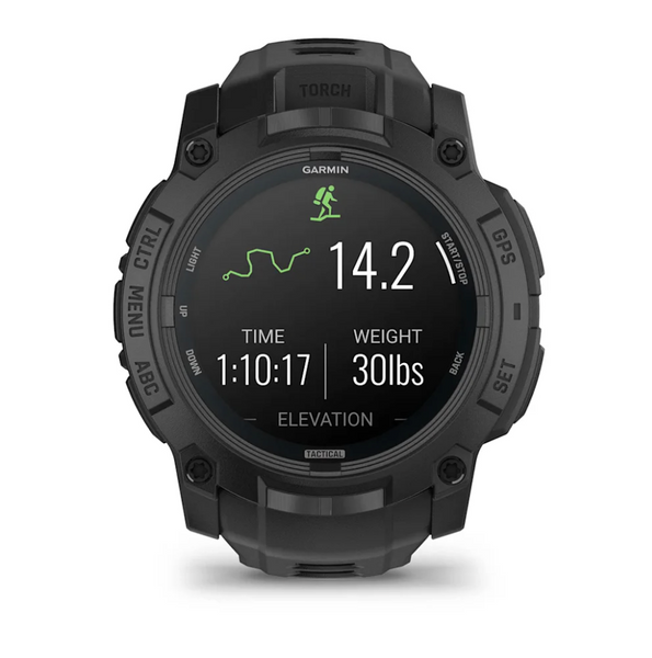 Instinct 3 &ndash; 50 mm, AMOLED, Tactical Edition Black with Black Band 010-03020-50 фото