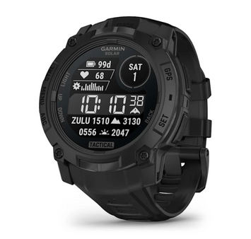 Instinct 3 &ndash; 50 mm, Solar, Tactical Edition Black with Black Band 010-02935-50 фото