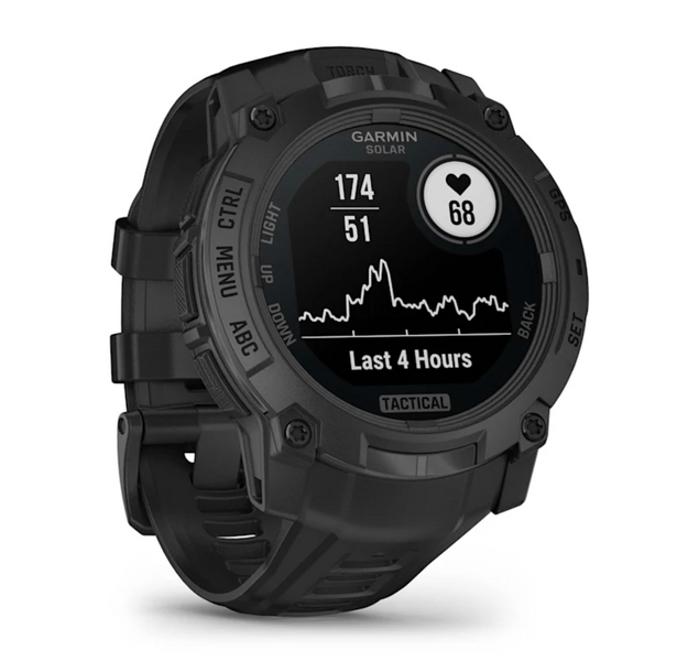 Instinct 3 &ndash; 50 mm, Solar, Tactical Edition Black with Black Band 010-02935-50 фото