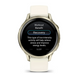Garmin Venu 4 &ndash; 41 mm Lunar Gold with Bone Silicone Band 010-03013-00 фото 6
