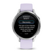 Garmin Venu 4 &ndash; 41 mm Silver with Periwinkle Silicone Band 010-03013-01 фото 6