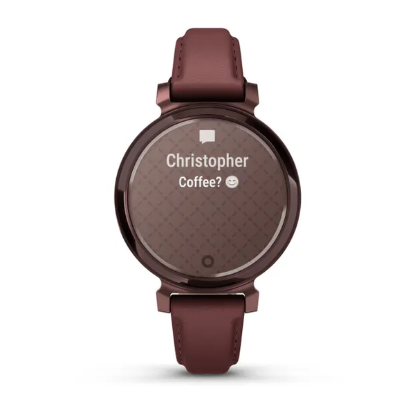 Garmin Lily 2 Classic Dark Bronze with Mulberry Leather Band 010-02839-03 фото