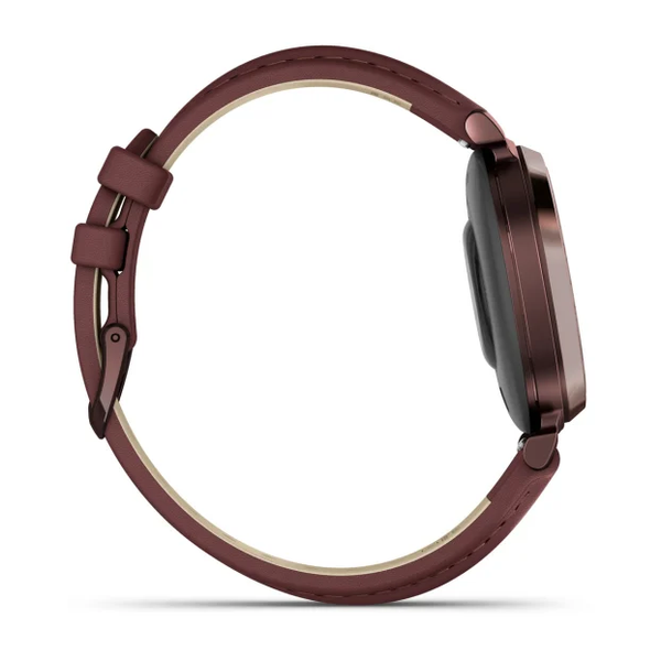 Garmin Lily 2 Classic Dark Bronze with Mulberry Leather Band 010-02839-03 фото
