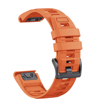 Ремінець силіконовий 26 mm QuickFit Fenix 8 - Misty Orange 21042317 фото