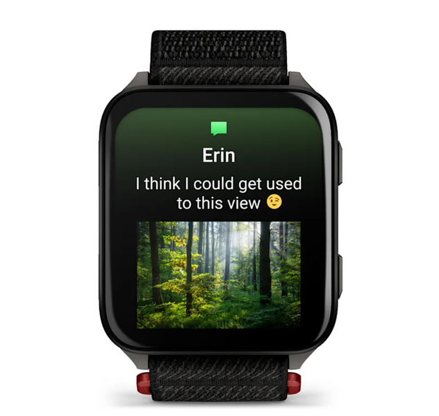 Garmin Venu X1 Black with Slate Titanium Caseback and Black ComfortFit Nylon Band 010-02980-02 фото