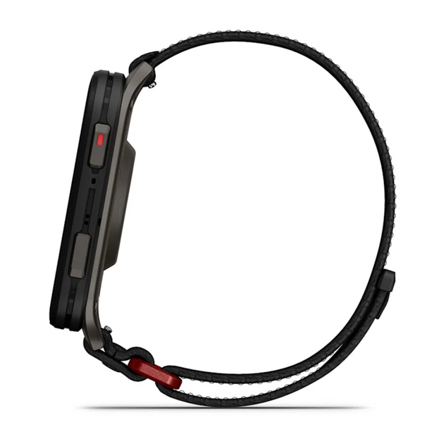 Garmin Venu X1 Black with Slate Titanium Caseback and Black ComfortFit Nylon Band 010-02980-02 фото