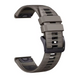 Ремінець силіконовий 22 mm QuickFit Fenix 7 - Brown Dark Gray 21044632 фото