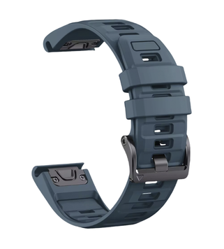 Ремінець силіконовий 26 mm QuickFit Fenix 8 - Navy Blue 21042515 фото