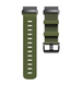 Нейлоновий ремінець QuickFit 22 mm Army Green - Black Застібка 21043574 фото