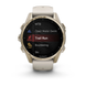 Garmin Fenix 8 &ndash; 43 mm AMOLED Sapphire Soft Gold with Fog Gray/Dark Sandstone Silicone Band 010-02903-10 фото 6