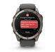 Garmin Fenix 8 Pro &ndash; 51 mm, AMOLED Sapphire, Titanium with Graphite/black silicone band 010-03199-11 фото 2