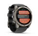 Garmin Fenix 8 Pro &ndash; 51 mm, AMOLED Sapphire, Titanium with Graphite/black silicone band 010-03199-11 фото 3