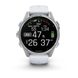 Garmin Fenix 8 &ndash; 43 mm AMOLED Silver with Whitestone Silicone Band 010-02903-00 фото 7