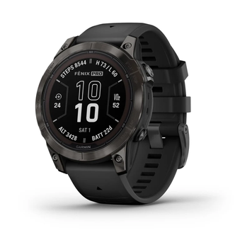 Garmin Fenix 7 Pro &ndash; Sapphire Solar Edition Carbon Gray 010-02777-10 фото