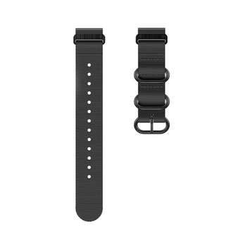 Подовжений нейлоновий ремінець Quick Fit 26 mm - Black 21049231 фото