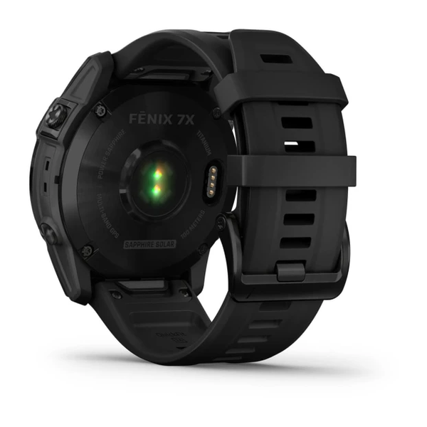 Garmin Fenix 7X &ndash; Sapphire Solar Edition Black DLC Titanium 010-02541-22 фото