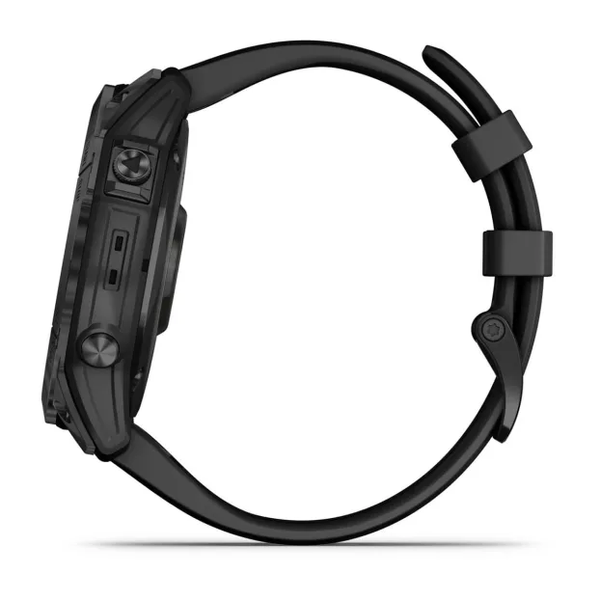 Garmin Fenix 7X &ndash; Sapphire Solar Edition Black DLC Titanium 010-02541-22 фото