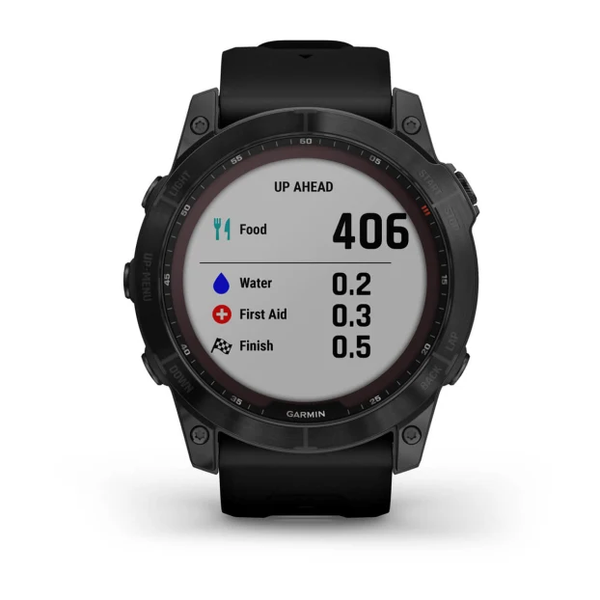 Garmin Fenix 7X &ndash; Sapphire Solar Edition Black DLC Titanium 010-02541-22 фото