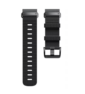 Нейлоновий ремінець QuickFit 22 mm Black - Black Застібка 21043550 фото