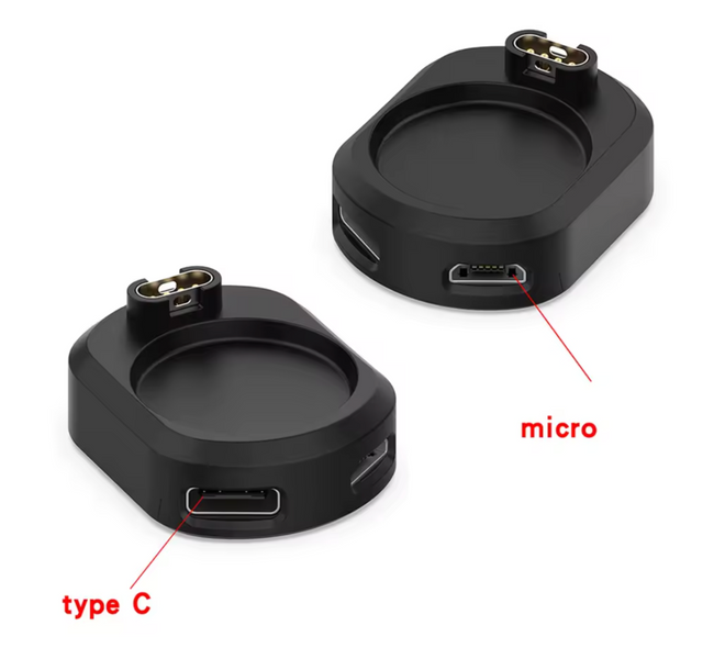 2 в 1 Type C/Micro USB зарядная станция/переходник 158A фото