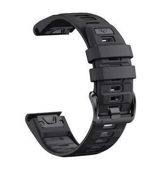 Ремінець силіконовий QuickFit Fenix 8 20 mm - Black Stone 21048296 фото