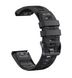 Ремінець силіконовий QuickFit Fenix 8 20 mm - Black Stone 21048296 фото