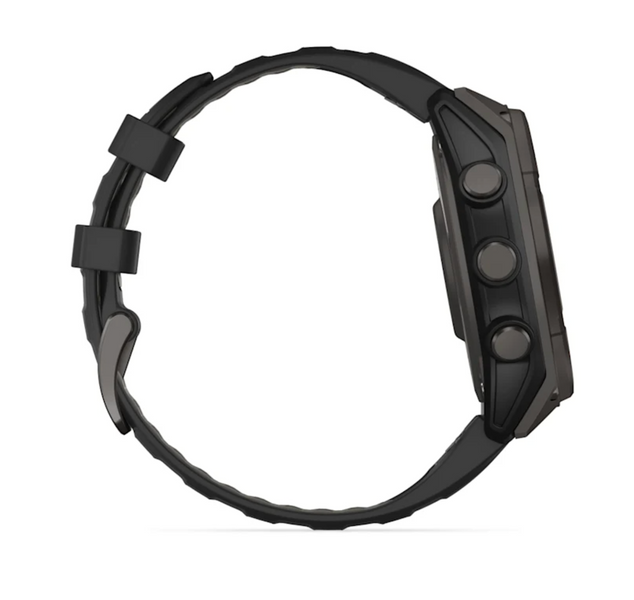 Garmin Fenix 8 &ndash; 47 mm Solar Sapphire Carbon Gray DLC Titanium 0100290610 01002906101 фото