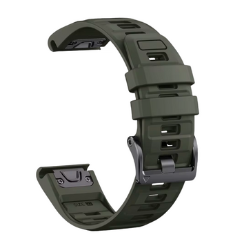 Ремінець силіконовий 22 mm QuickFit Fenix 8 - Army Green 21043970 фото