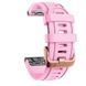Ремінець Силіконовий 20 mm Garmin Fenix 6S - Pink Gold 21040832 фото