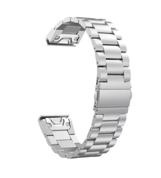 Сталевий ремінець 26 mm QuickFit - Silver 21041990 фото