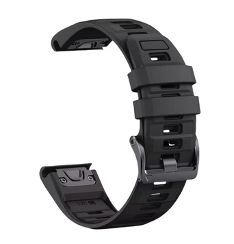 Ремінець силіконовий 22 mm QuickFit Fenix 8 - Black 21044014 фото