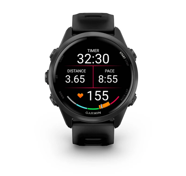Garmin Forerunner 570 - 47mm Slate Gray Aluminum with Translucent Black/Black Band 010-02971-00 фото