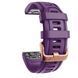 Ремінець Силіконовий 20 mm Garmin Fenix 6S - Purple Gold 21040917 фото