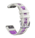 Ремінець силіконовий QuickFit Fenix 8 20 mm - Misty Violet 21048371 фото