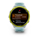 Garmin Forerunner 570 - 47mm Amp Yellow Aluminum with Translucent Whitestone/Turquoise Band 010-02971-01 фото 2