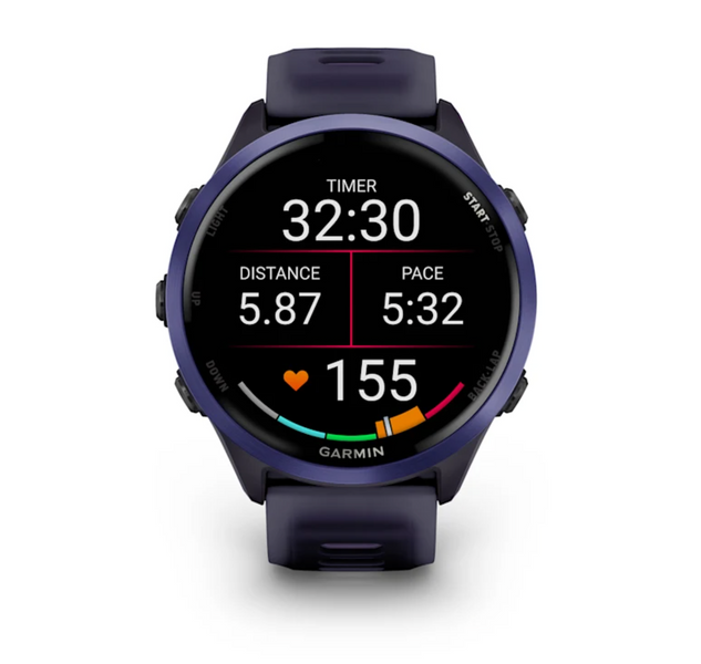 Garmin Forerunner 570 - 47mm Indigo Aluminum with Translucent Imperial Purple/Indigo Band 010-02971-02 фото