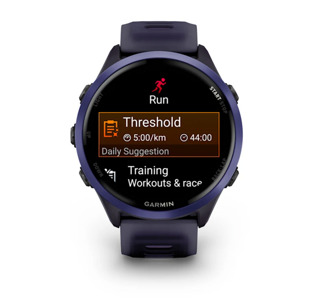 Garmin Forerunner 570 - 47mm Indigo Aluminum with Translucent Imperial Purple/Indigo Band 010-02971-02 фото