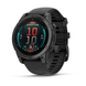 Garmin Fenix E &ndash; 47 mm AMOLED Slate Gray Steel with Black Silicone Band 010-03025-03 фото 1