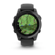 Garmin Fenix E &ndash; 47 mm AMOLED Slate Gray Steel with Black Silicone Band 010-03025-03 фото 4