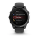 Garmin Fenix E &ndash; 47 mm AMOLED Slate Gray Steel with Black Silicone Band 010-03025-03 фото 6