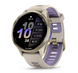 Garmin Forerunner 970 Soft Gold Titanium with French Gray Case and French Gray/Translucent Indigo Band 010-02969-02 фото