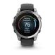 Garmin Fenix E &ndash; 47 mm AMOLED Stainless Steel with Black Silicone Band 010-03025-02 фото 8
