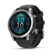 Garmin Fenix E &ndash; 47 mm AMOLED Stainless Steel with Black Silicone Band 010-03025-02 фото